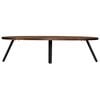vidaXL Coffee Table Natural Wood Reclaimed Teak Wood 47.2 x 23.6 x 11.8 in