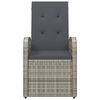 vidaXL Armchair Set of 2 Grey, Dark grey