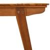 vidaXL Garden Table Natural wood Solid Acacia wood Large Durable