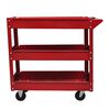 vidaXL Workshop Tool Trolleys with 3 Shelves 2 pcs
