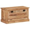 vidaXL Shoe Storage Bench Natural wood Solid acacia wood