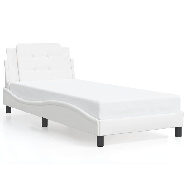 vidaXL Bed Frame White