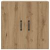 vidaXL Wall Cabinet Artisan oak Engineered wood 23.6 x 12.2 x 23.6 in