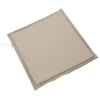 vidaXL Garden Seat Pad Set of 2 Taupe Polyester, Foam 17.7 x 17.7 in
