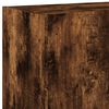 vidaXL TV Wall Cabinet Smoked oak Engineered wood TV Wall Cabinet
