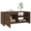 vidaXL Coffee Table Brown Oak Engineered Wood Medium Coffee Table