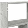 vidaXL Wall Cube Shelf Concrete gray Engineered wood Large
