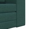 vidaXL Sofa Bed Dark Green 38.58 x 27.95 x 32.68 in Fabric