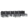 vidaXL Garden Lounge Set Anthracite