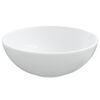 vidaXL Wash Basin White 11.0x11.0x3.9" Ceramic