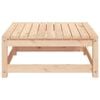 vidaXL Garden Footstool Brown Solid pine wood 27.6x27.6x11.8 in Modular