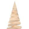 vidaXL Wooden Christmas Tree for Decoration 82.7" Solid Wood Pine