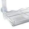 vidaXL Window Bird Feeder Transparent Acrylic 11.8 x 4.7 x 5.9 in