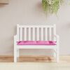 vidaXL Garden Bench Cushion Pink Oxford fabric 39.4 x 19.7 x 2.8 in