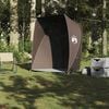 vidaXL Fishing Tent Brown Waterproof