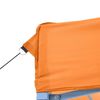 vidaXL Foldable Party Tent Pop-Up Orange 115.0x115.0x124.0"