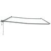 vidaXL Awning Frame Manual Anthracite 236.22 x 137.80 in Aluminium