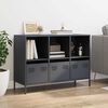 vidaXL Sideboard Anthracite Cold-rolled steel
