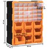 vidaXL Multi-drawer Organizer with 39 Drawers 15"x6.3"x18.5"