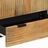 vidaXL Highboard Mango desert brown Solid Mango Wood Slim Highboard