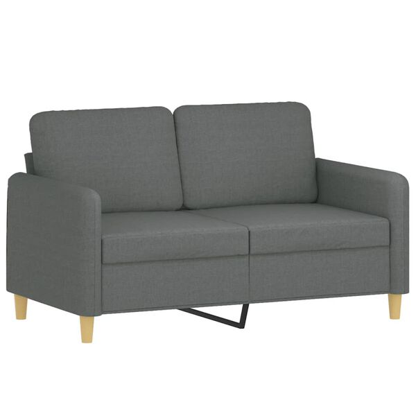 vidaXL Sofa Set Dark Gray Fabric (100% polyester), metal, textilene, plywood