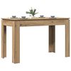 vidaXL Dining Table Artisan Oak Engineered Wood Medium Durable