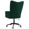 vidaXL Relaxing Chair Dark Green Velvet (100% polyester) Medium