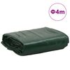 vidaXL Tarpaulin Green &Oslash; 13.1 ' 7.11 oz/ft&sup2;