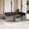 vidaXL Garden Sofa Set Light grey and anthracite