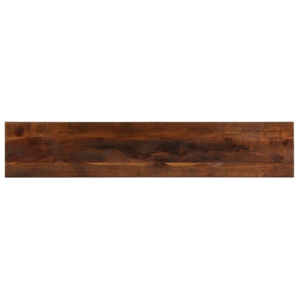 vidaXL Table Top Multicolor Reclaimed Wood 70.9x15.7x1.0 in Simplistic