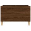 vidaXL Record Cabinet Brown oak Engineered wood Standard Record Cabinet
