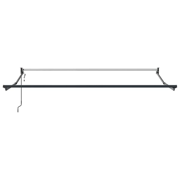 vidaXL Awning Anthracite 137.80" x 98.43" Metal