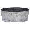 vidaXL Sink Black &Oslash;15.7"x5.9" Marble
