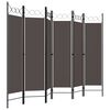vidaXL 6-Panel Room Divider Anthracite 94.5"x70.9"