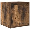 vidaXL Wall-mounted Bedside Cabinet Set of 2 Smoked Oak Engineered wood