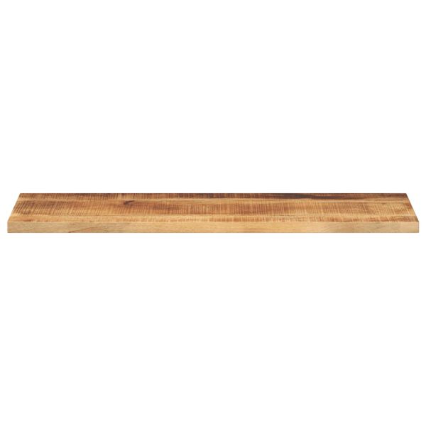 vidaXL Table Top 47.2"x11.8"x1" Rectangular Solid Wood Rough Mango