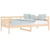 vidaXL Day Bed Natural Wood Solid pine wood, Plywood 35.4x78.7 in
