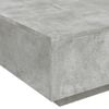 vidaXL Coffee Table Concrete Grey Engineered wood