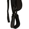vidaXL Western Horse Saddle Black