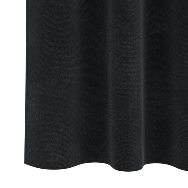 vidaXL Curtains with Curtains 2 pcs Black 55.12 x 68.90 in Velvet