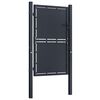 vidaXL Garden Gate Steel 39.4x59.1" Anthracite