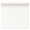vidaXL Roller Shutter Aluminium 63.0x59.1" White