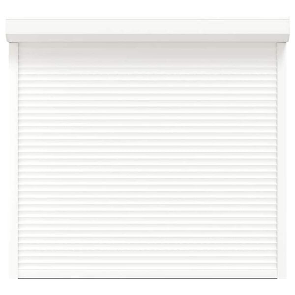 vidaXL Roller Shutter Aluminium 63.0x59.1" White
