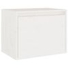vidaXL TV Cabinet Set of 6 White Solid pine wood Various sizes available