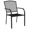 vidaXL Garden Dining Set Anthracite