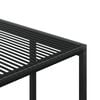 vidaXL Garden Dining Set Black