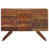 vidaXL Sideboard Brown Solid Reclaimed Wood 43.3 x 11.8 x 29.5 in