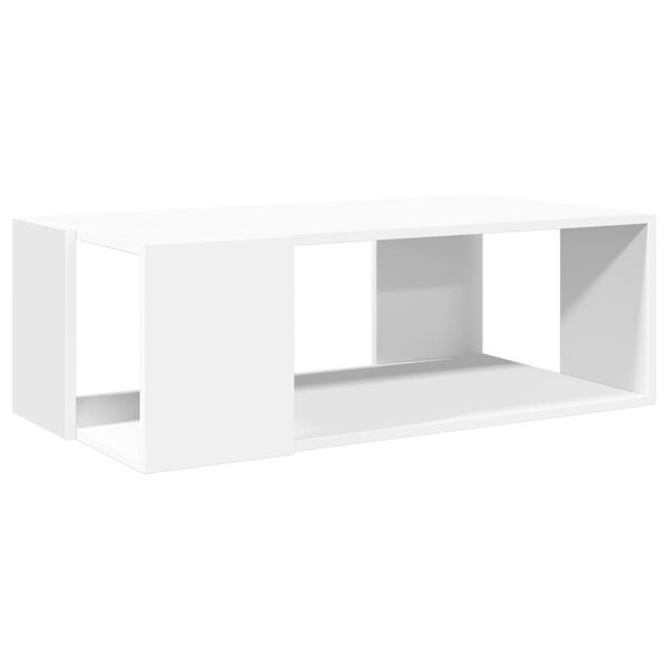 vidaXL Coffee Table White Engineered wood Medium Coffee Table