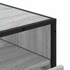 vidaXL Drawer Cabinet Gray Sonoma Engineered wood, metal Medium