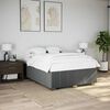 vidaXL Bed Frame Dark Grey